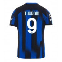 Pánský Fotbalový dres Inter Milan Marcus Thuram #9 2023-24 Domácí Krátký Rukáv